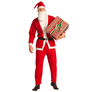 Costume adulte Père Noël promo