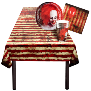 Set de table Clown d'horreur