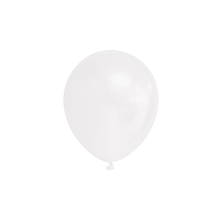 100 Balloons 5" white