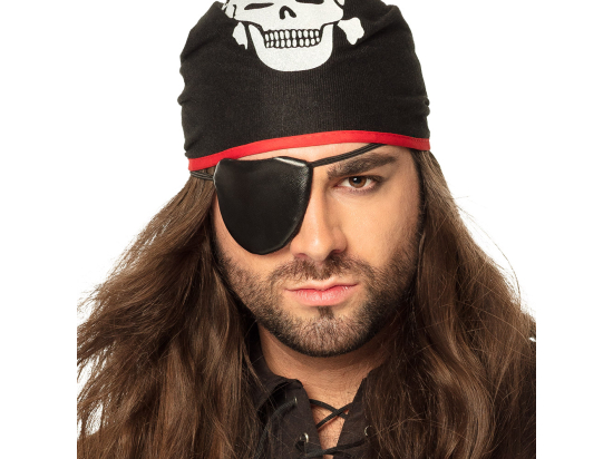 Bandana Pirate Thomas avec cache-oeil
