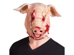 Masque tête latex Cochon sanglant