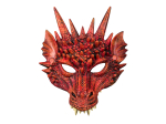 Demi-masque mousse Dragon du diable