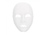 Pc. Masque visage Mime blanc