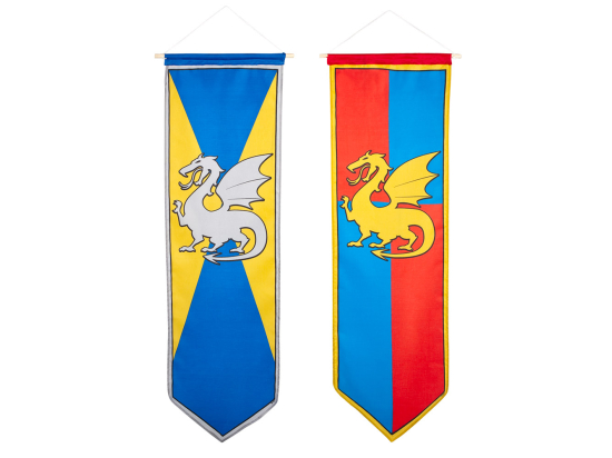 Etendard Knights & Dragons