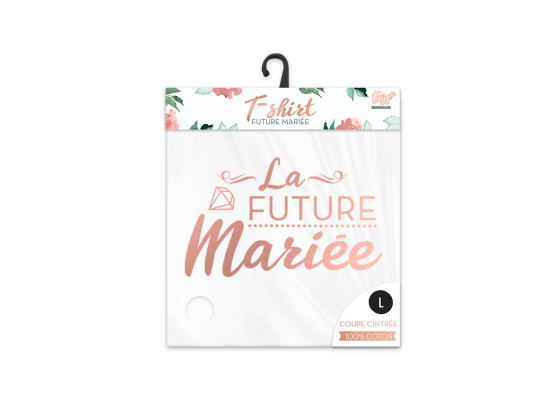 T SHIRT "FUTURE MARIEE" TAILLE L