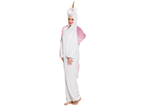 Costume adulte Licorne peluche