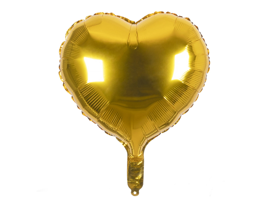 Ballon en aluminium Coeur