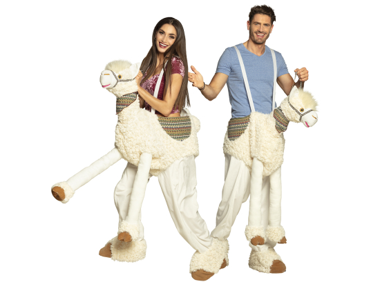 Costume adulte Sur un lama