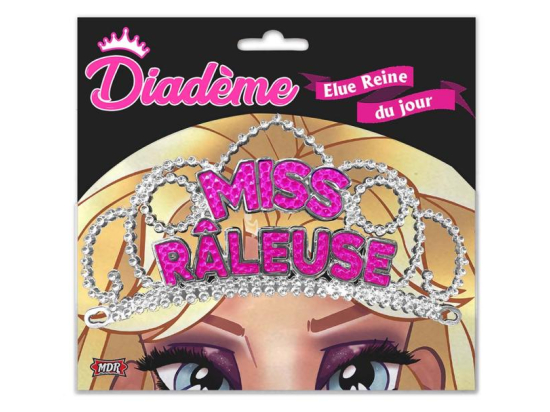 Diadème Miss Raleuse Fuchsia