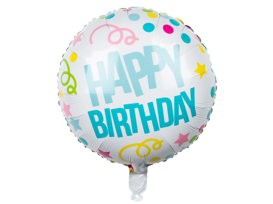 Ballon en aluminium 'HAPPY BIRTHDAY'