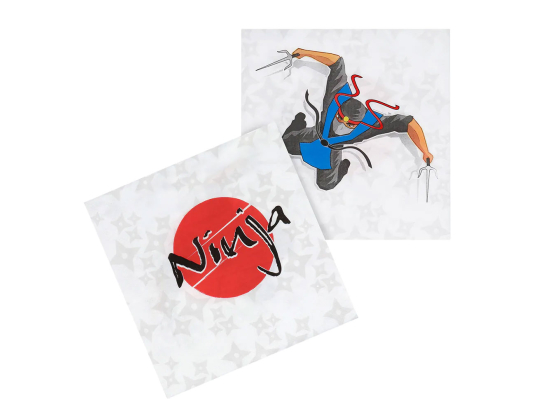 Serviettes en papier 'Ninja'