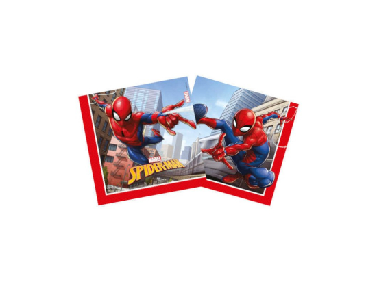 20 Twee-laags papieren servetten 33x33cm - Spider-Man Crime Fighter