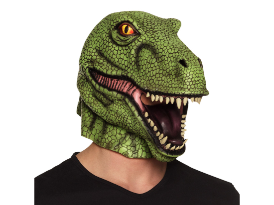 Pc. Masque visage latex T-rex