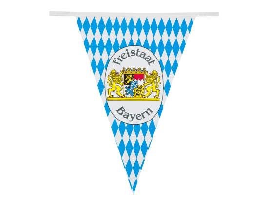 Guirlande de fanions PE 'Freistaat Bayern'