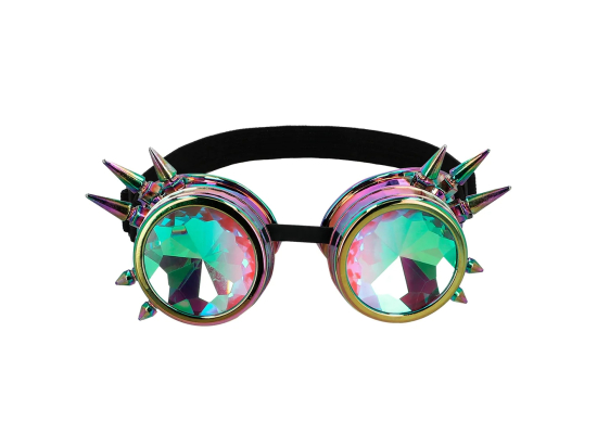 Pc. Lunettes party Festival holographique