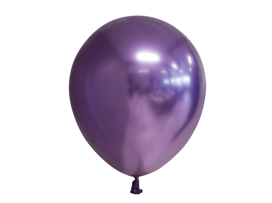 Ballon Violet - Effet miroir