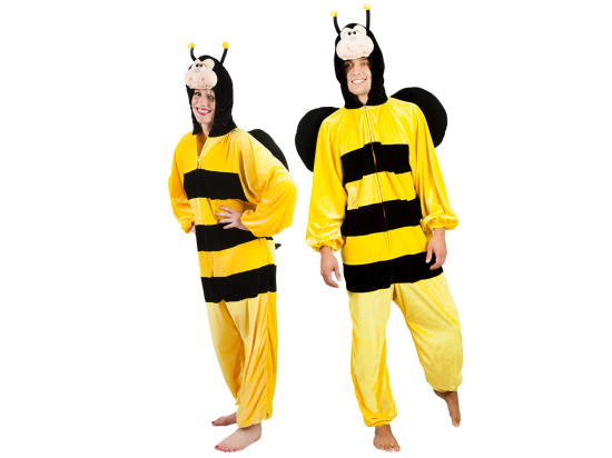 Costume adulte Abeille peluche