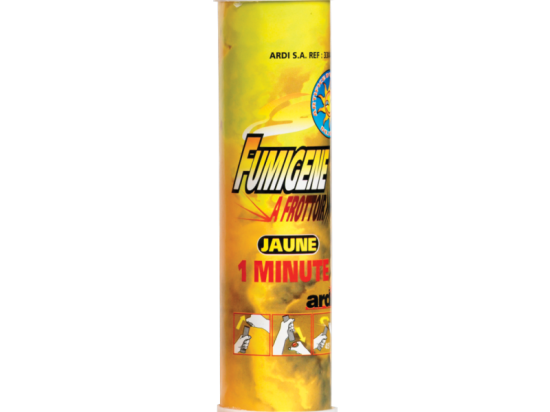 Fumigene frottoir jaune