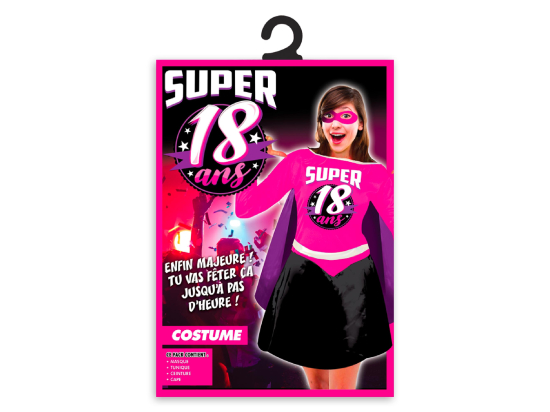 COSTUME SUPER 18 ANS FEMME