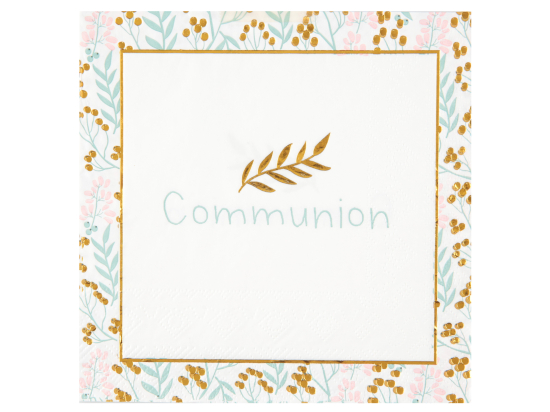 Serviette en papier "Communion"