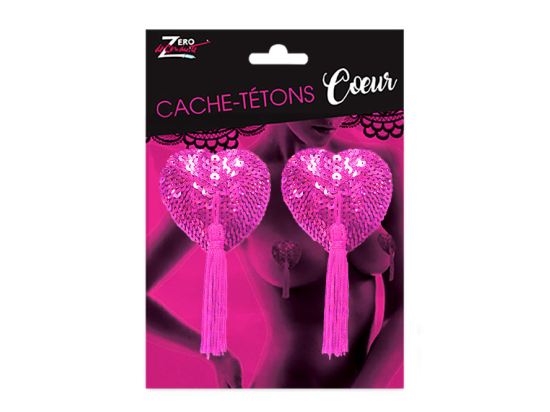 Cache-tétons Coeur