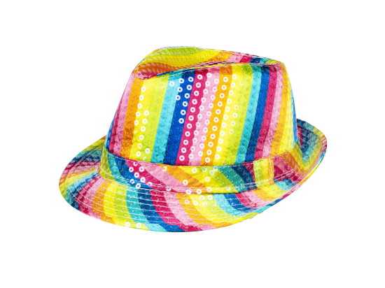 Pc. Chapeau Popstar rainbow