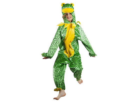 Costume adolescent Grenouille peluche