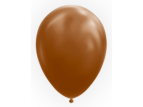 25 Balloons 12" brown