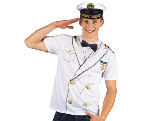 Chemise photoréaliste Captain