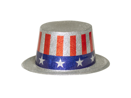 Chapeau Glitter USA