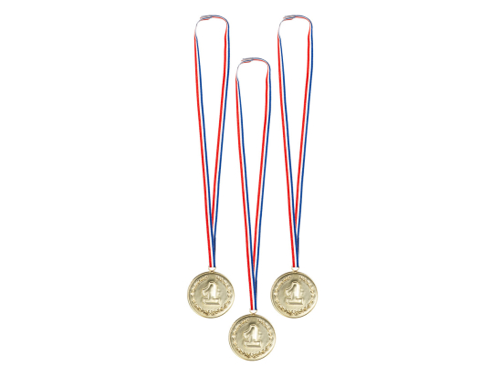 Set 3 Medailles '1'