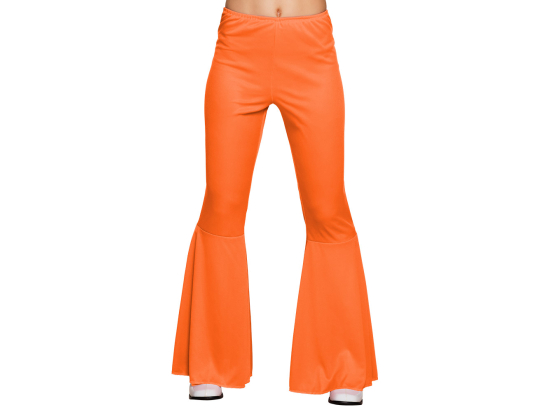 Pc. Pantalon flare orange (M stretch)