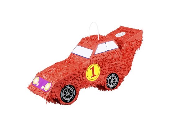 Pinata Voiture de Course Rouge