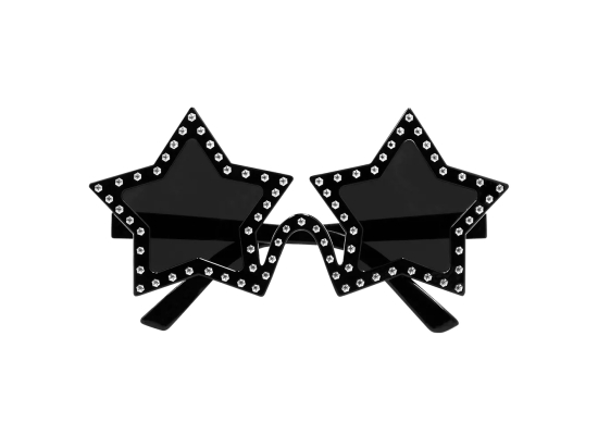 Pc. Lunettes party Rockstar noir