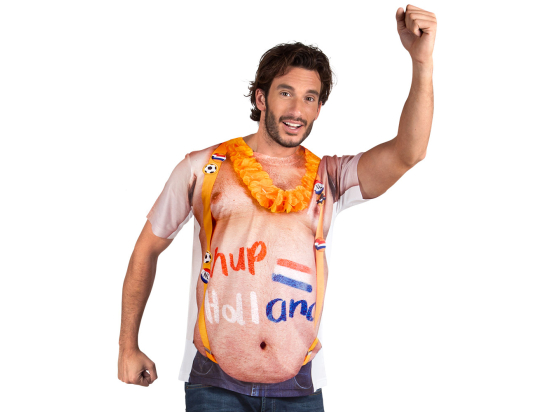 Chemise photoréaliste Mega fan