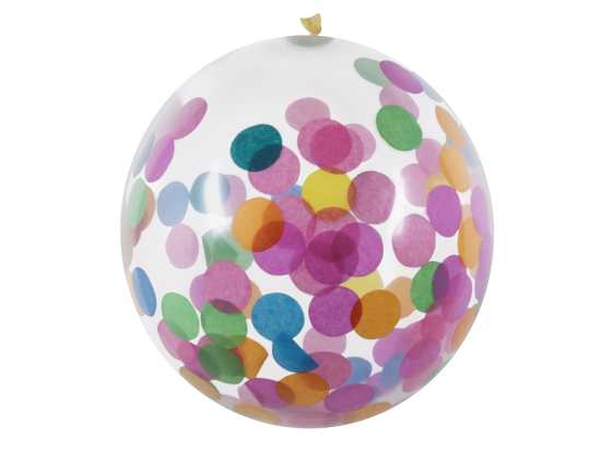 Set 5 Ballons de confettis