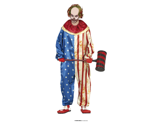 PATRIOT CLOWN, ADULTE, 52 - 54