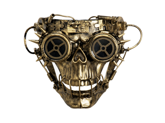 Masque visage Skullpunk