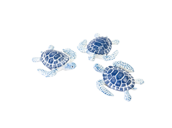 TORTUE RESINE DECO (x 3)