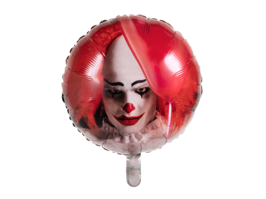 Ballon en aluminium Clown d'horreur