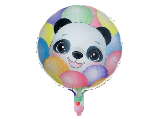Ballon Alu Panda Multicolore