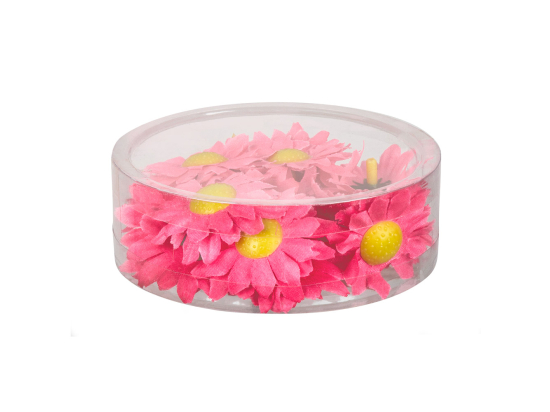 Set 20 Déco fleurs Zinnia