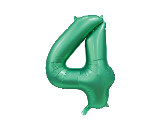 Foilballoon 34" no. 4 satin green