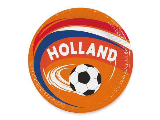 Set 8 assiettes en papier 'Holland'