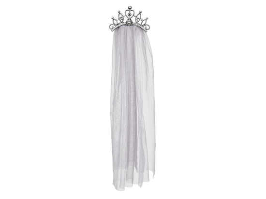 Couronne Princesse Zombie avec voile