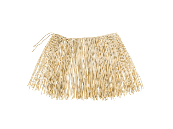 Jupe hawaïenne Raffia (40 cm)