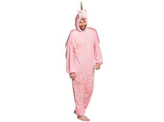 Costume adulte Licorne peluche