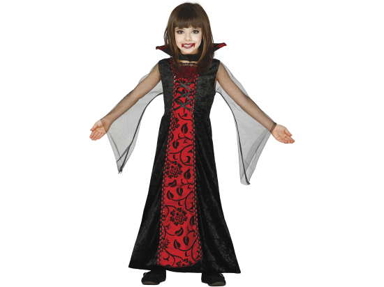 Déguisement vampiresse countess 5-6 ans