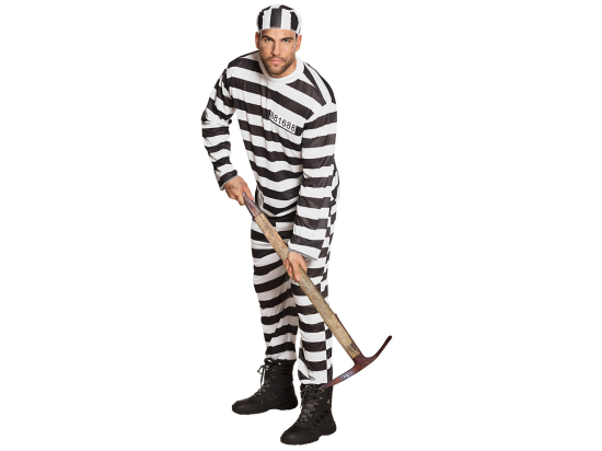 Costume adulte Prisonnier Jackson