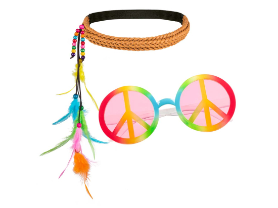 Set Hippie Bohemian (bandeau et lunettes party)